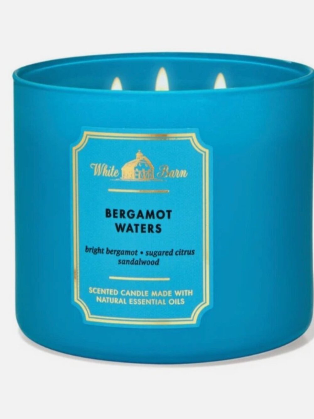 Bath and Body Works Bergamot Waters 3-Wick Candle